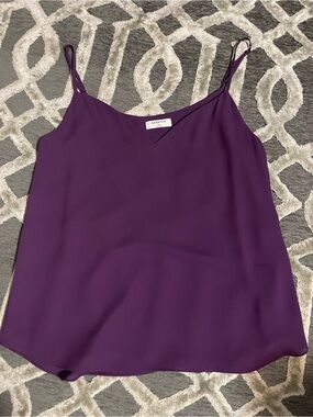 Babaton Deep Purple Spaghetti-Strap Cami
